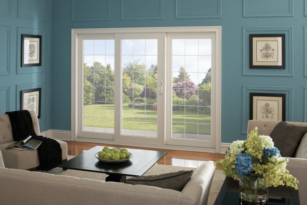3 and 4 panel sliding patio doors are also available in Delaware.