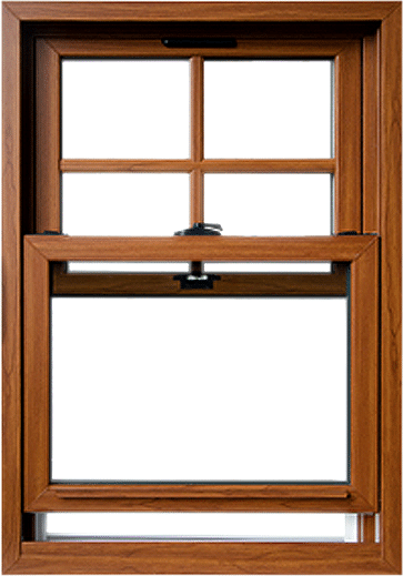 Double hung replacement window in Delaware.
